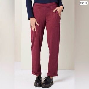 Known Supply Nolan Pant Burgundy Size Small